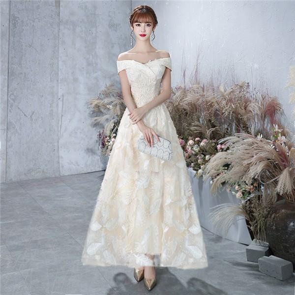 パーティードレス 結婚式 オフショルダー フィッシュテール パーティードレス 結婚式 オフショルダー フィッシュテール