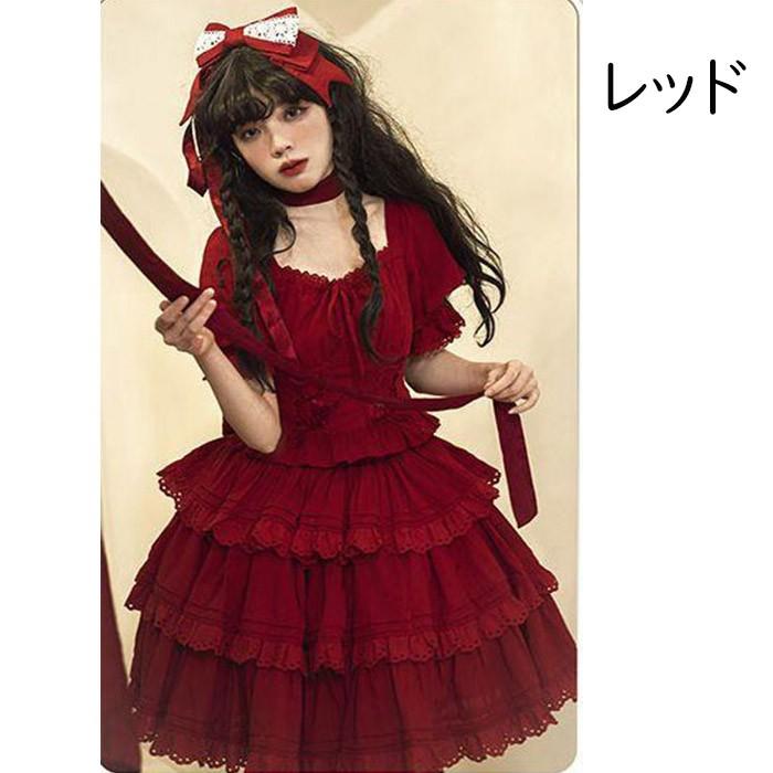 ステージ衣装 アイドル服 ロリータ 上下セット コスプレ衣装 ショート