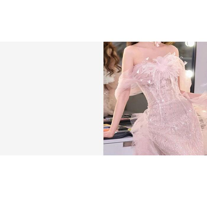 パーティードレス ロング丈 ドレス レディース ピアノ 発表会 結婚式 ワンピース イブニングドレス フォーマル 大人 ドレス エレガント お呼ばれ 二次会_4
