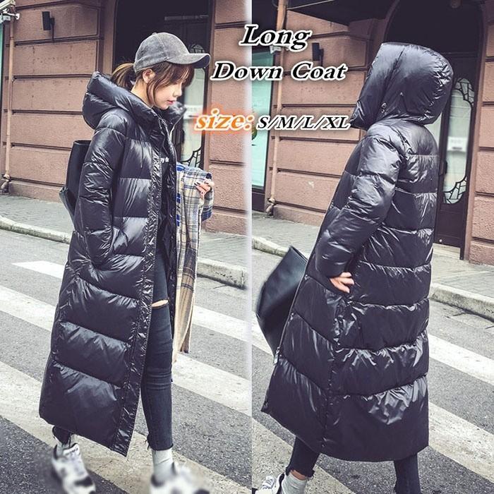 ダウンコート ダウンジャケット レディース 冬服 ベンチコート ロングコート カジュアル Aライン 厚手 アウター シンプル 冬服 柔らかい 大きいサイズ 防寒 Dd292l2 グレースショップ 通販 Yahoo ショッピング