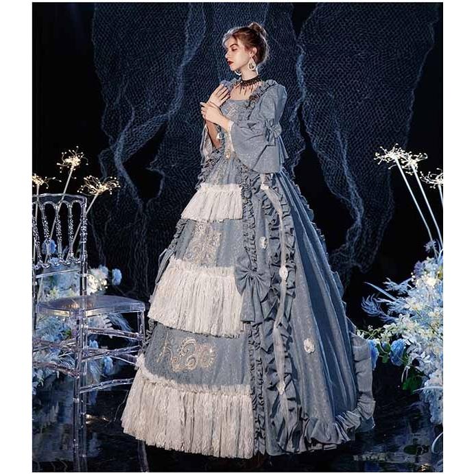 正規品 貴婦人 貴族 ドレス 中世ヨーロッパ お姫様 女王様ドレス ロングドレス 超特価激安 Www Fcichakan Com