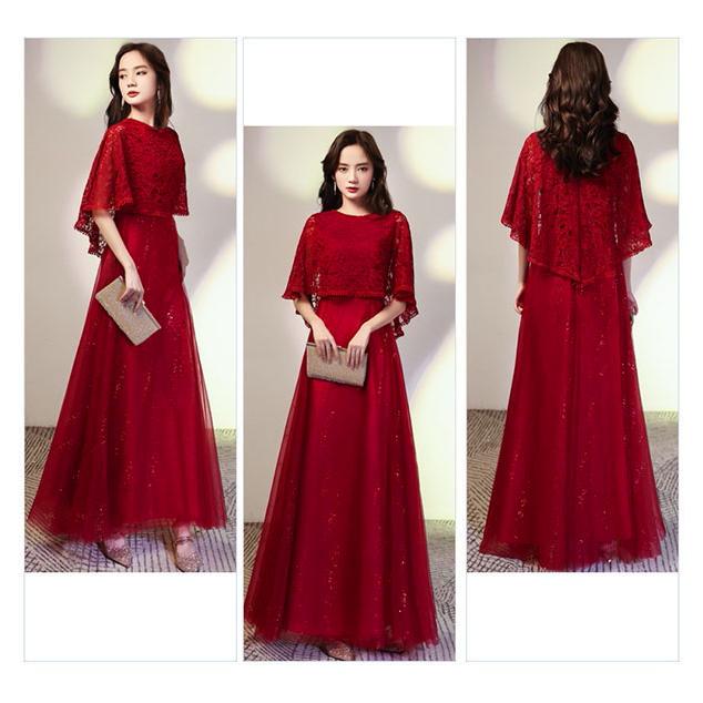 演奏会 パーティードレス ロング丈 袖あり 大きいサイズドレス 発表会 演奏会 パーティードレス ロング丈 袖あり 大きいサイズドレス 発表会