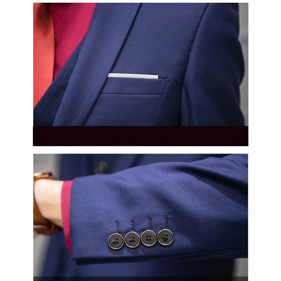 11サイズ・5カラー】メンズスーツ 春夏 スーツ メンズ オシャレ 結婚式