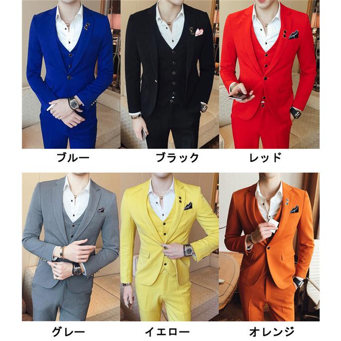 スーツ メンズ スリムスーツ ステージ衣装 大きいサイズ 紳士服 ベスト