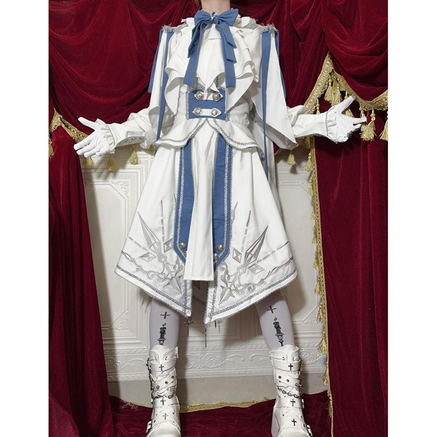 最終お値下げ！未使用 オッズクローチェ スカート 軍服ロリィタ 楽天市場】ミニロリ 軍服ロリータ ゴスロリ フルセット ゴシック