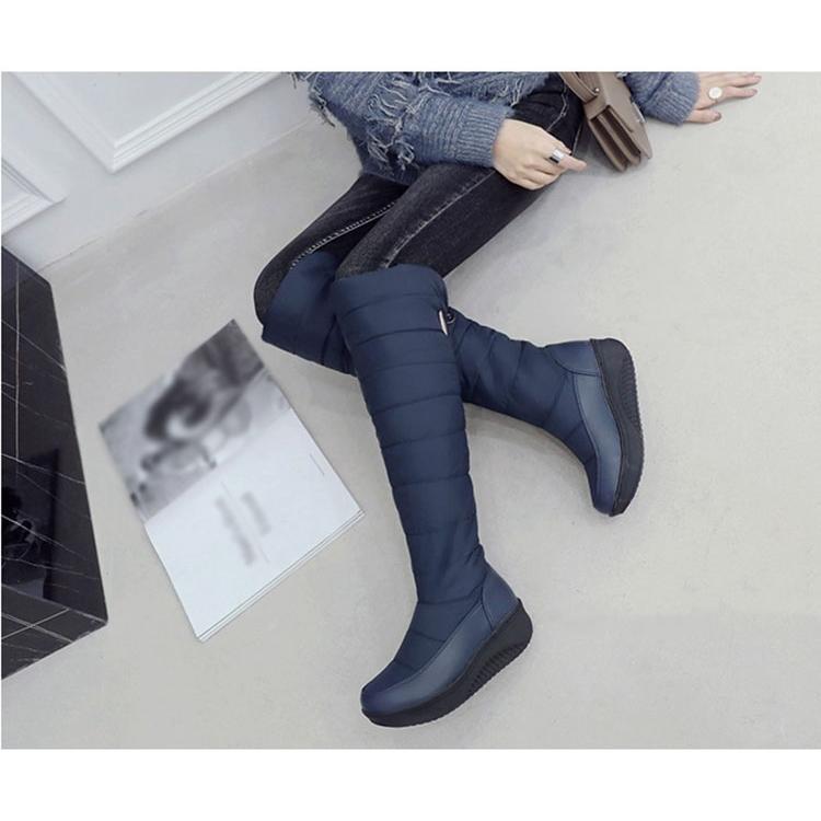 スノーブーツ レディース 秋冬 防寒 裏ボア ロングブーツ ニーハイ