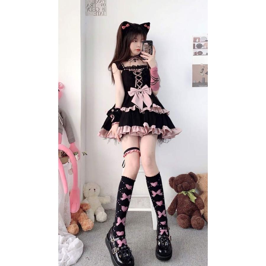 ワンピース ステージ衣装 アイドル服 コスプレ ロリータ ゴスロリ