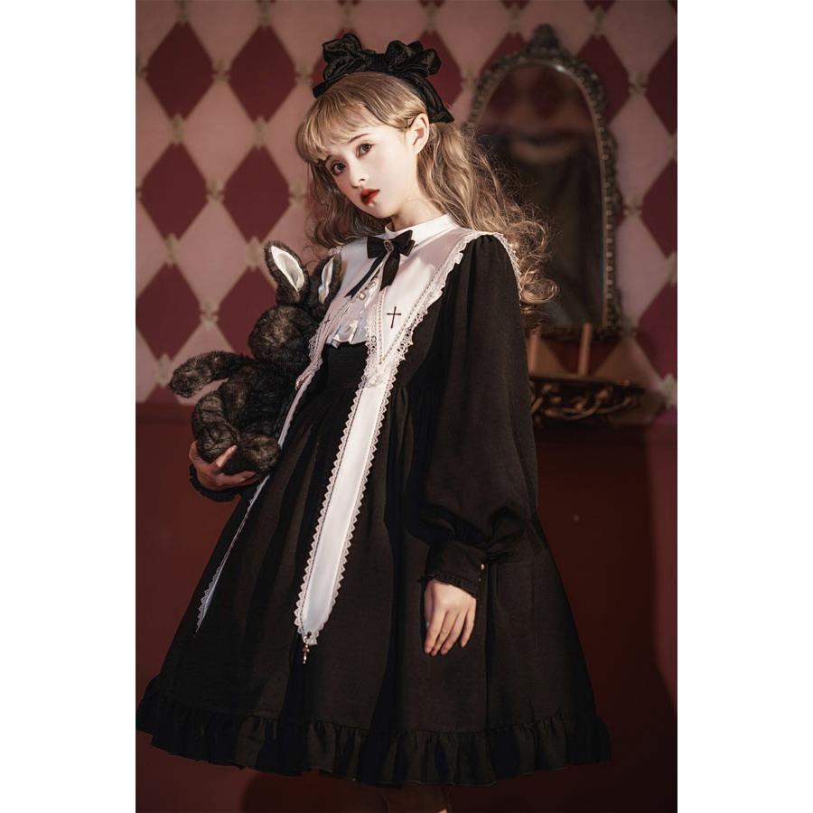 クラロリ ゴシックロリィタ ゴスロリ ロリータ 上下セット