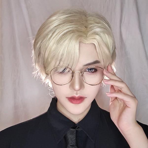 一番の ウィッグ フルウィッグ ショートウィッグ ショートヘア 短髪 かつら 演劇 自然 前髪あり コスプレ 男装 おしゃれ かっこいい 可愛い ショート Shipsctc Org