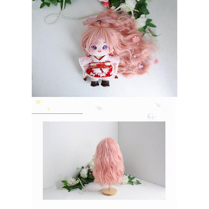 ウィッグ 着せ替え ピンク ぬいのウィッグ 髪 推しぬいウィッグ 推しの