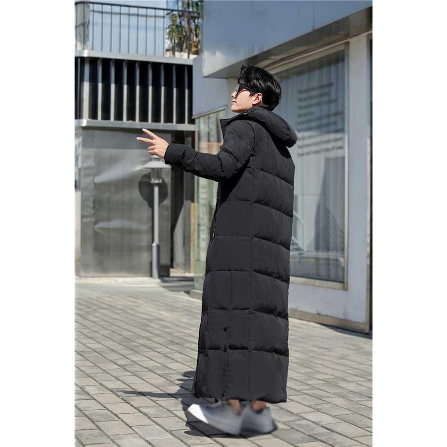 ダウンコート メンズ ベンチコート ダウンジャケット ロング ビジネス