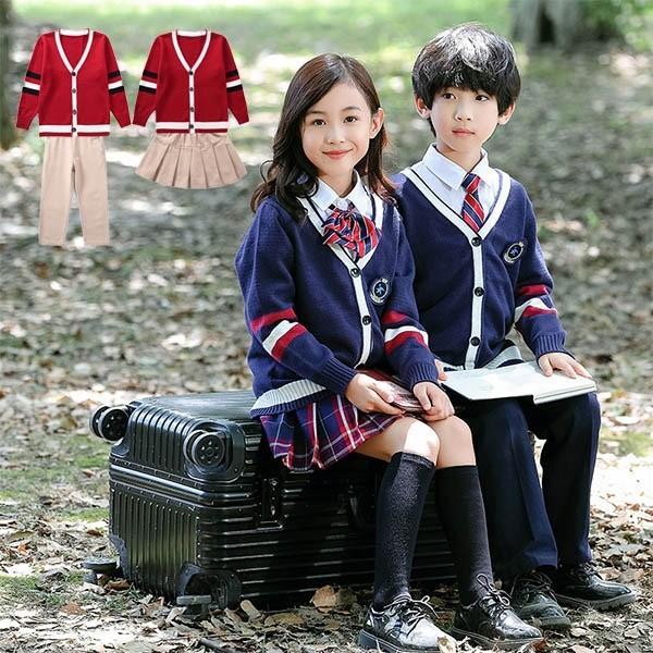 3点セット 秋冬服 学生服 子供制服 子供カーディガン 卒業式 入園 女の子 男の子 受験 小学校 中学生 キッズ通園 通学子供服 卒園式 発表会 Dt055x1 グレースショップ 通販 Yahoo ショッピング