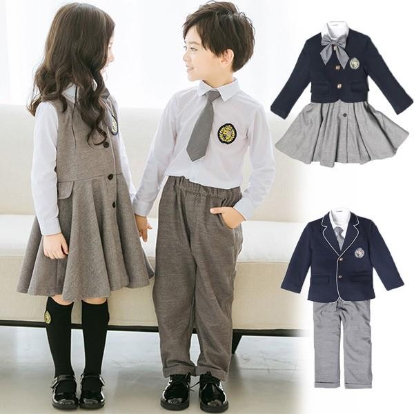 3点セット 秋冬服 学生服 子供制服 ワンピース ユニフォーム 卒業式 入園 女の子 男の子 受験 小学校 中学生 キッズ通園 Blog Portaldeinovacao Com Br