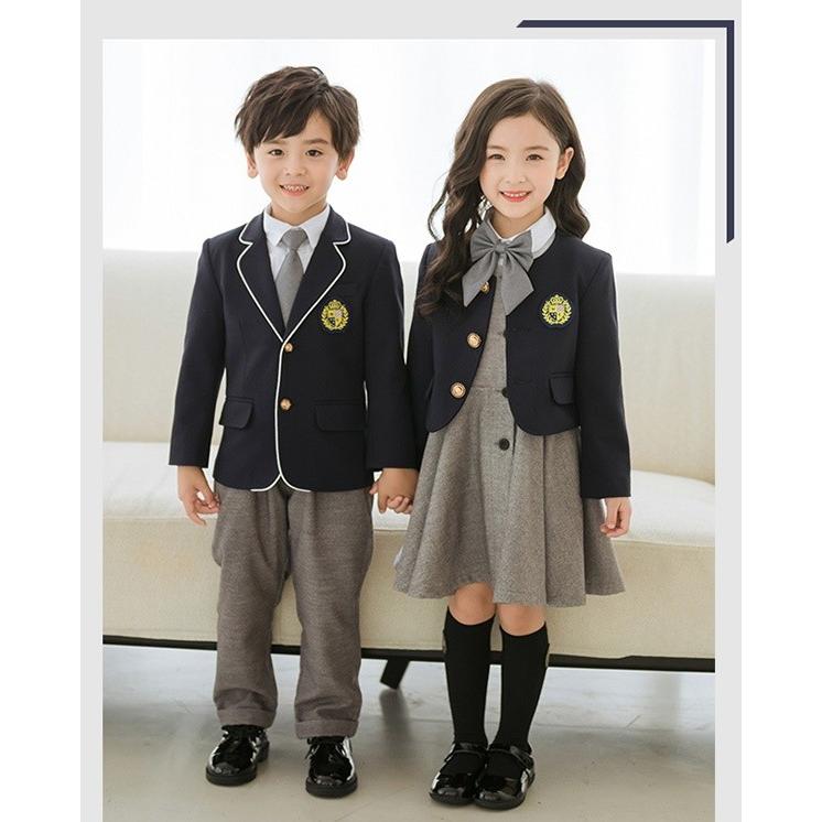 3点セット 秋冬服 学生服 子供制服 ワンピース ユニフォーム 卒業式