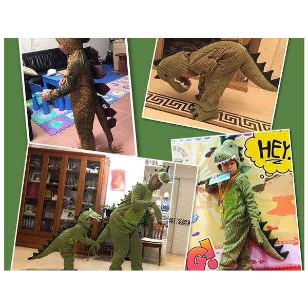 恐竜 ダイナソー コスチューム ぬいぐるみ 仮装 着ぐるみ 大人 成人 女の子 男の子 コスプレ 動物 クリスマス ハロウィン 子供 キッズ_5