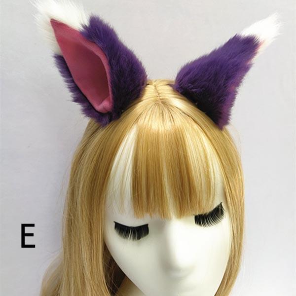 狐 狼 猫 耳 コスチューム ハロウィン コスプレ 道具 学園祭 フェイクファー｜graceshop04｜06