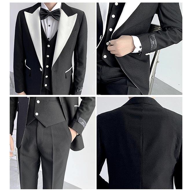 タキシード メンズ スーツ フォーマル 舞台 紳士服 男性 ビジネス