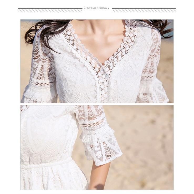 親子コーデ ワンピース レディース 白ワンピース 子供ワンピース