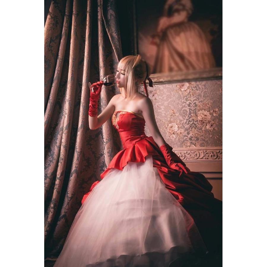 受注生産 セイバー Fate/Grand Order Saber コスプレ衣装 Saber Nero ネロ コスチューム 赤セイバー 青セイバー 暴君風 コスプレ衣装 パーティー la117n1n1w5_1