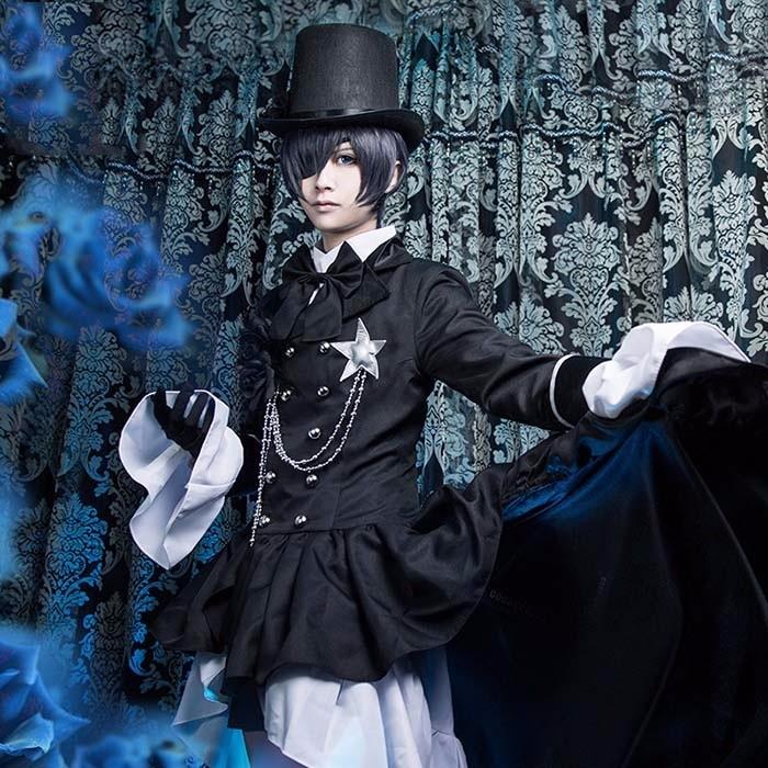シエル コスプレ衣装 黒執事 豪華セット メンズ礼服 シエル・ファントムハイヴ cosplay コスチューム ドレスコート