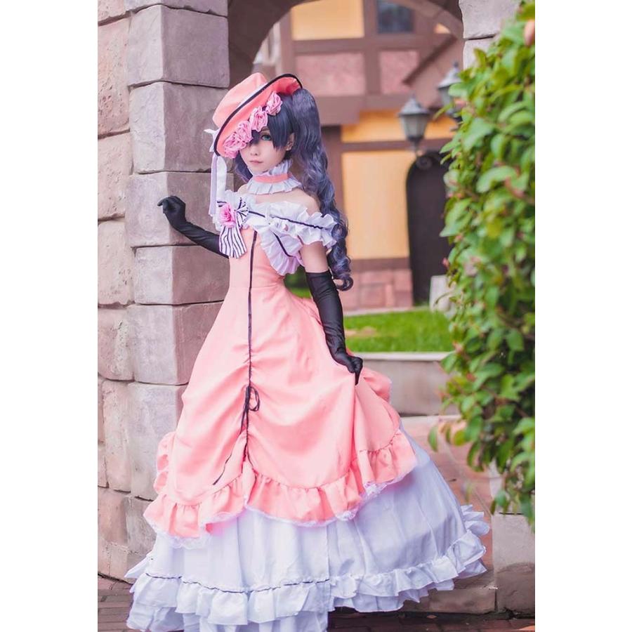 黒執事 駒鳥シエル コスプレ衣装 シエル コスプレ 衣装 ピンク 黒執事 駒鳥シエル コスプレ衣装 シエル コスプレ 衣装 ピンク