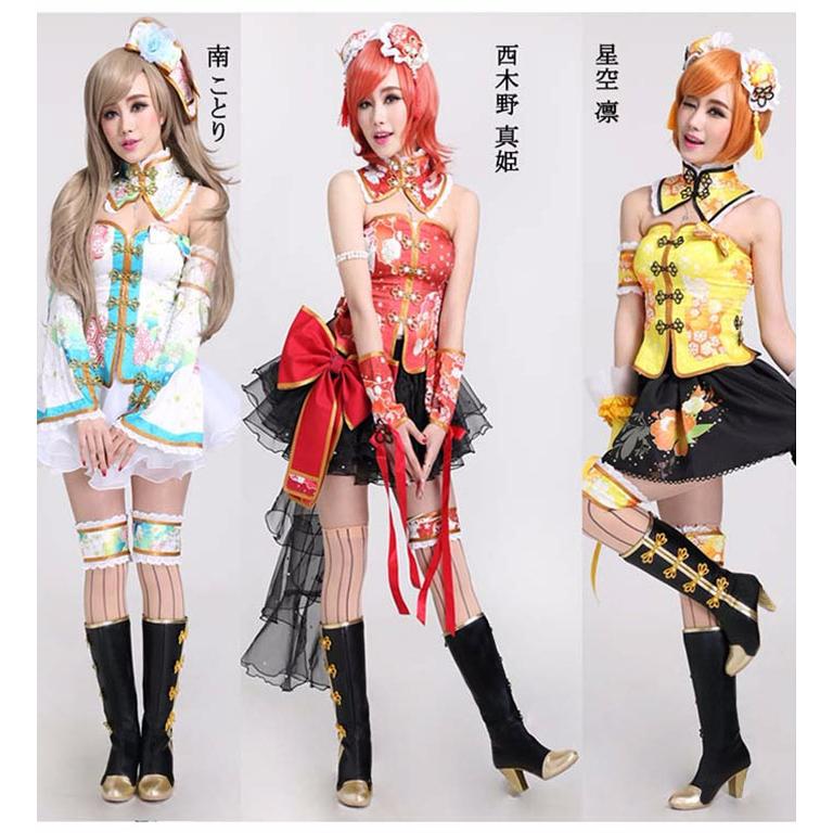 ラブライブ チャイナドレス 覚醒後 靴追加可 全員 コスプレ ラブライブ チャイナドレス 覚醒後 靴追加可 全員 コスプレ