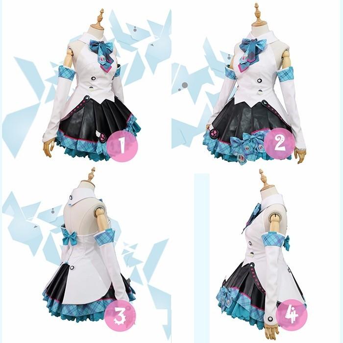 マジカルミライ VOCALOID コスプレ衣装 初音ミク miku ワンピース HATSUNE MIKU live コスチューム cosplay イベント 変装 仮装 ウィッグ追加可 マジカルミライ VOCALOID コスプレ衣装 初音ミク miku ワンピース HATSUNE MIKU live コスチューム cosplay イベント 変装 仮装