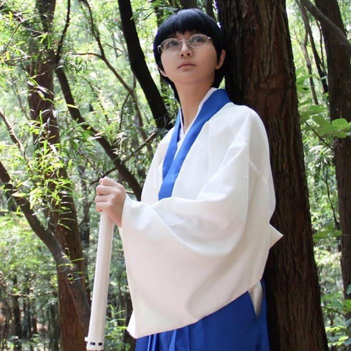 新八 銀魂 コスプレ衣装 志村新八 着物 コスチューム 万事屋 しむら