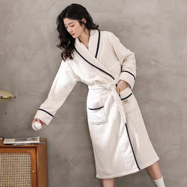 ペアパジャマ 冬 バスローブ メンズ レディース 男女兼用 お風呂上り