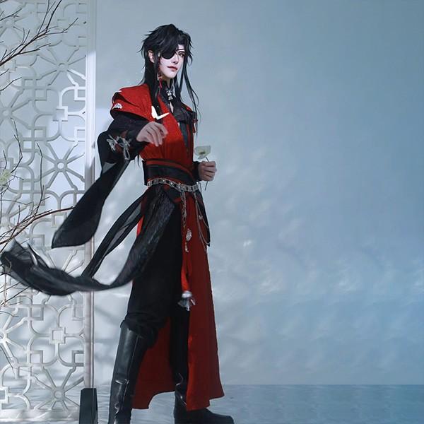 天官賜福 魅影暗衣 鬼王 花城 コスプレ衣装 フルセット 仮装 大人用