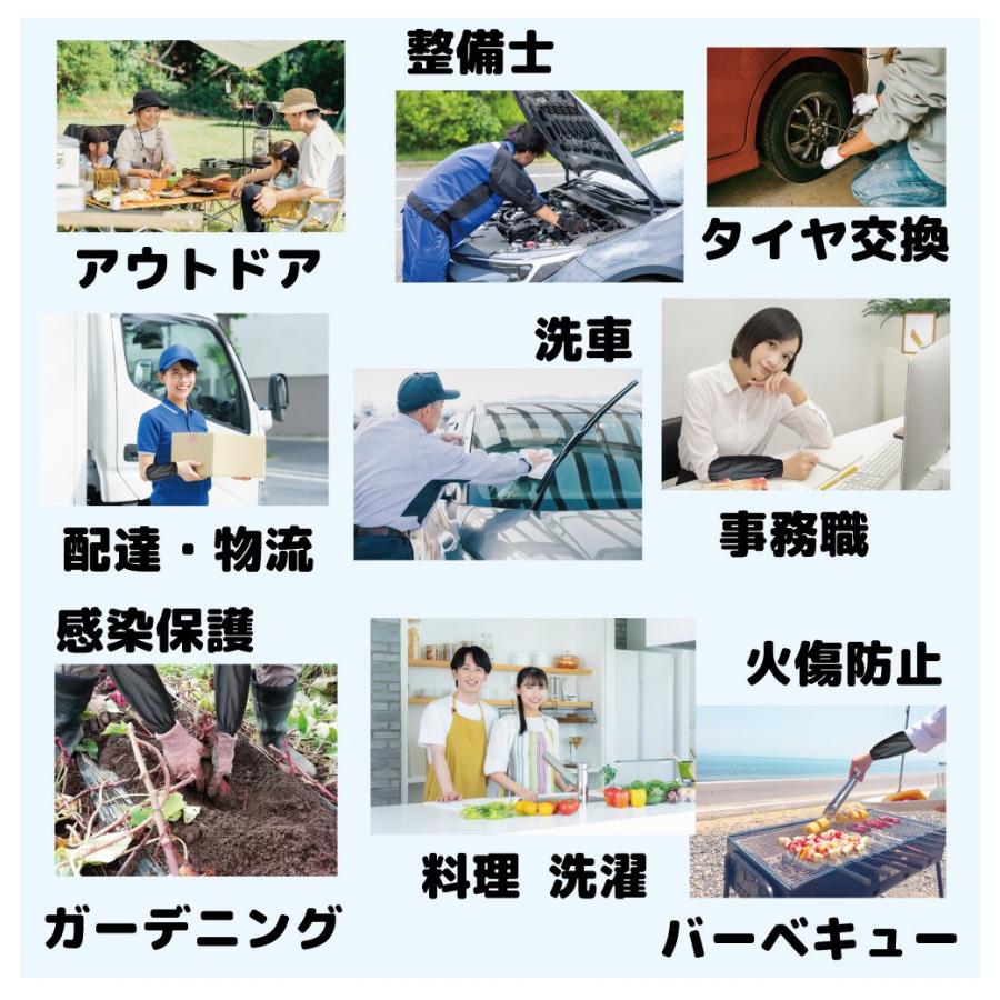アームカバー 腕カバー 掃除 防水 汚れ 家事 作業 防水アームカバー A