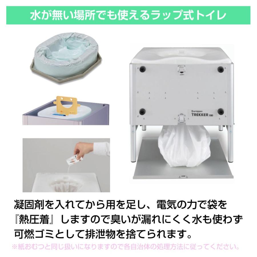 ラップポン•トレッカー3 ラップポン トレッカー3 (キャンピングカー用トイレ) 付属品あり