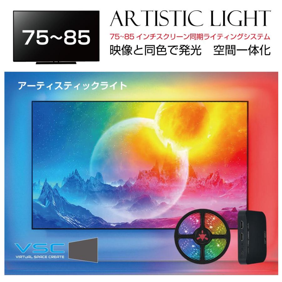 モニター イルミ LED ライト VSC アーティスティックライト75〜85