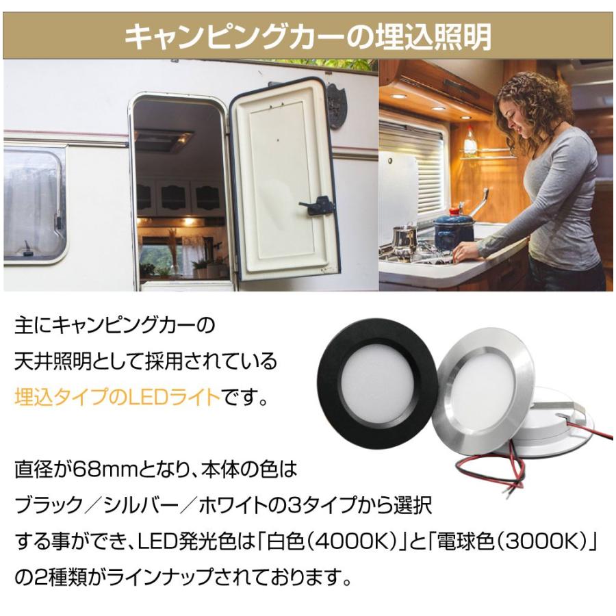 DC12V用 直径68mm 埋込LEDダウンライト 全6タイプ AWD-DIY68IN | DC12V