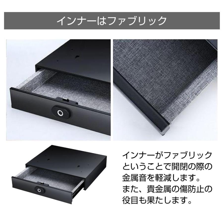キャンピングカーパーツ ビルトインセキュリティボックス 指紋認証