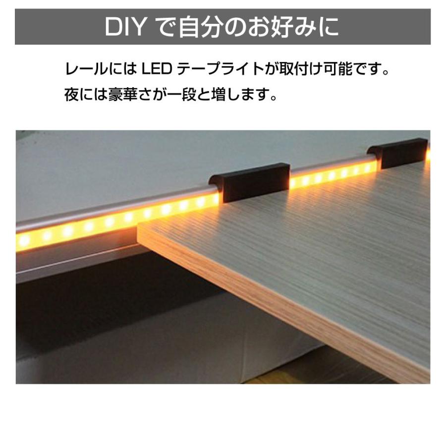 キャンピングカー パーツ テーブルレッグセット Bタイプ ミドル