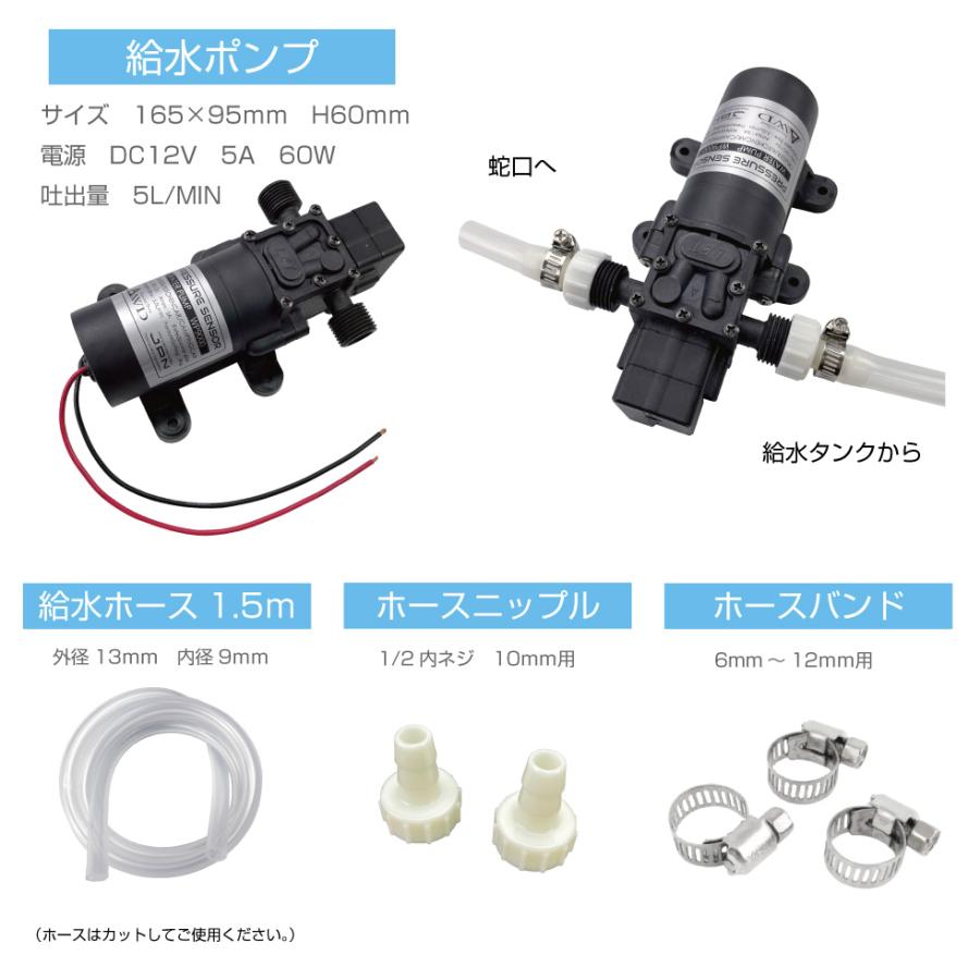 キャンピングカー シンク パーツ 軽キャンピングカー ソロキャンプ