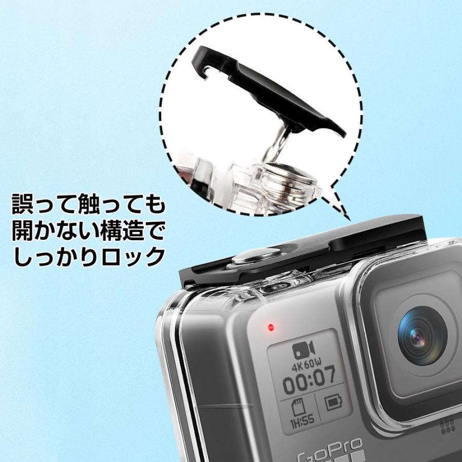 go pro hero black 8 GoPro HERO アクセリー 防水ハウジング ゴープロ