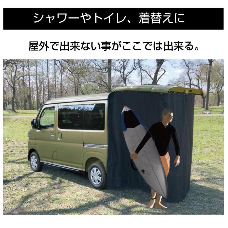 DAIHATSU アトレー/ハイゼットカーゴ リアゲートカーテン 固定用ペグ