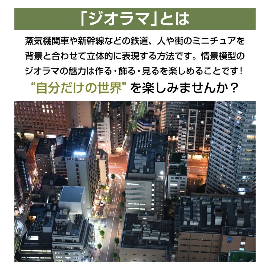 ジオラマ用 LEDミニライト 30cmリード線付 同色10本セット 全6色 JM