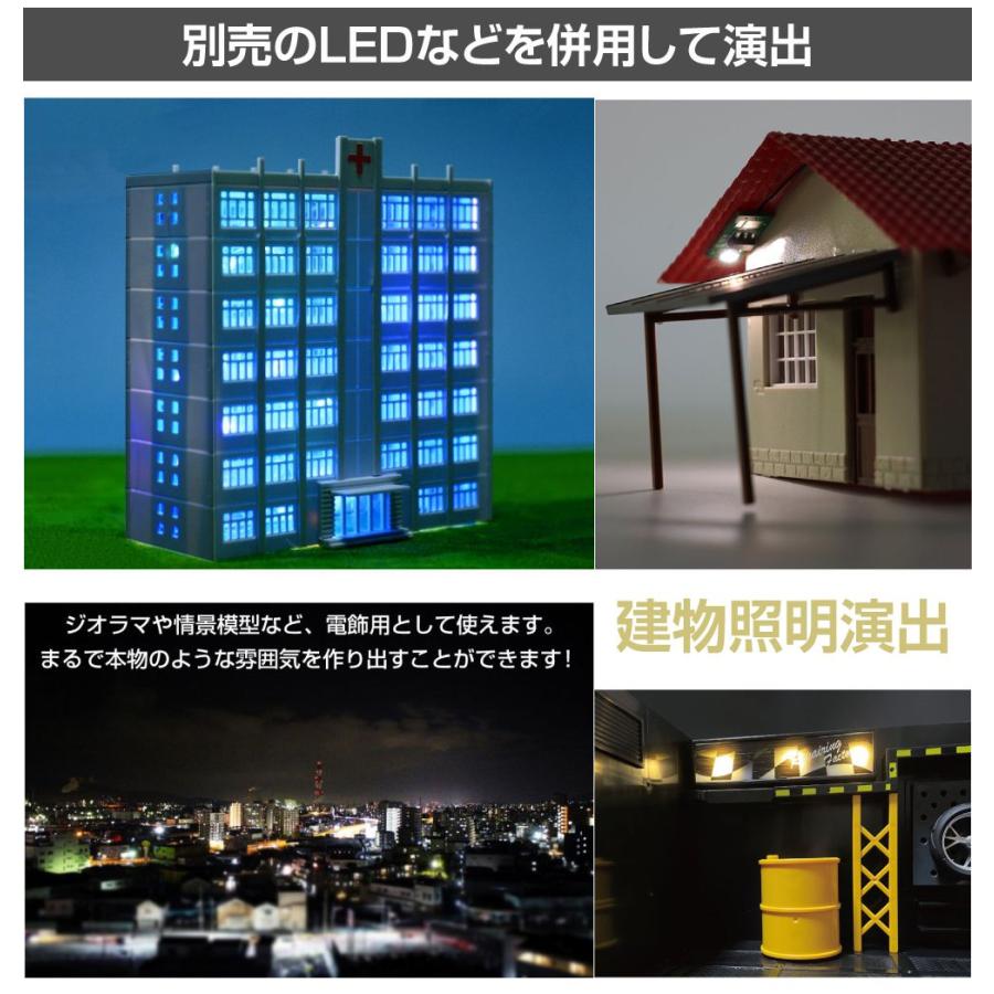 ジオラマ 建物 ビル 青窓 1/150 高230mm モデル18 JM-NEW-A-18 建物