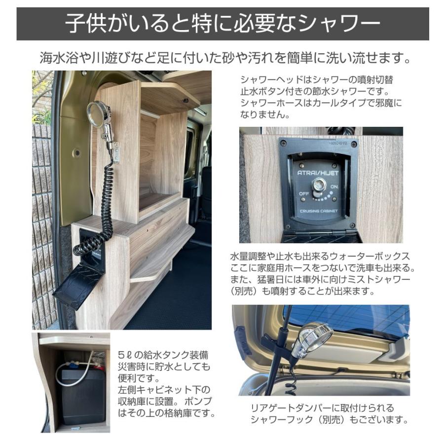 受注生産品 キャンピングキット | 直流家 S700系アトレー（ハイゼット