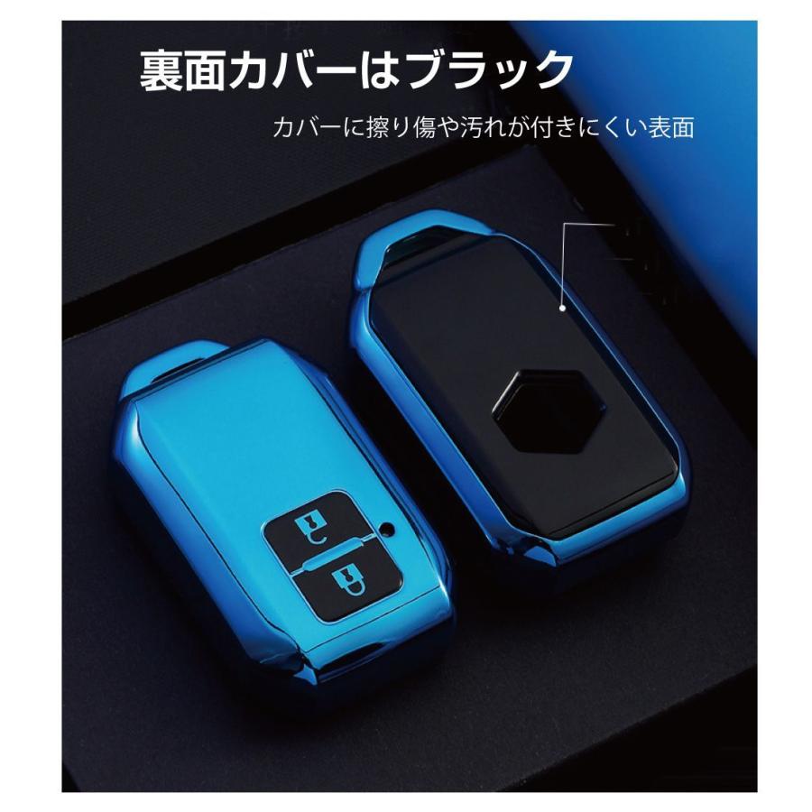 スズキ キーケース スマートキーケース SUZUKI スマートキーカバー タイプD ボタンマーク入 全4色 KC6-SZD メール便(ネコポス)送料無料｜gracetrim2｜06