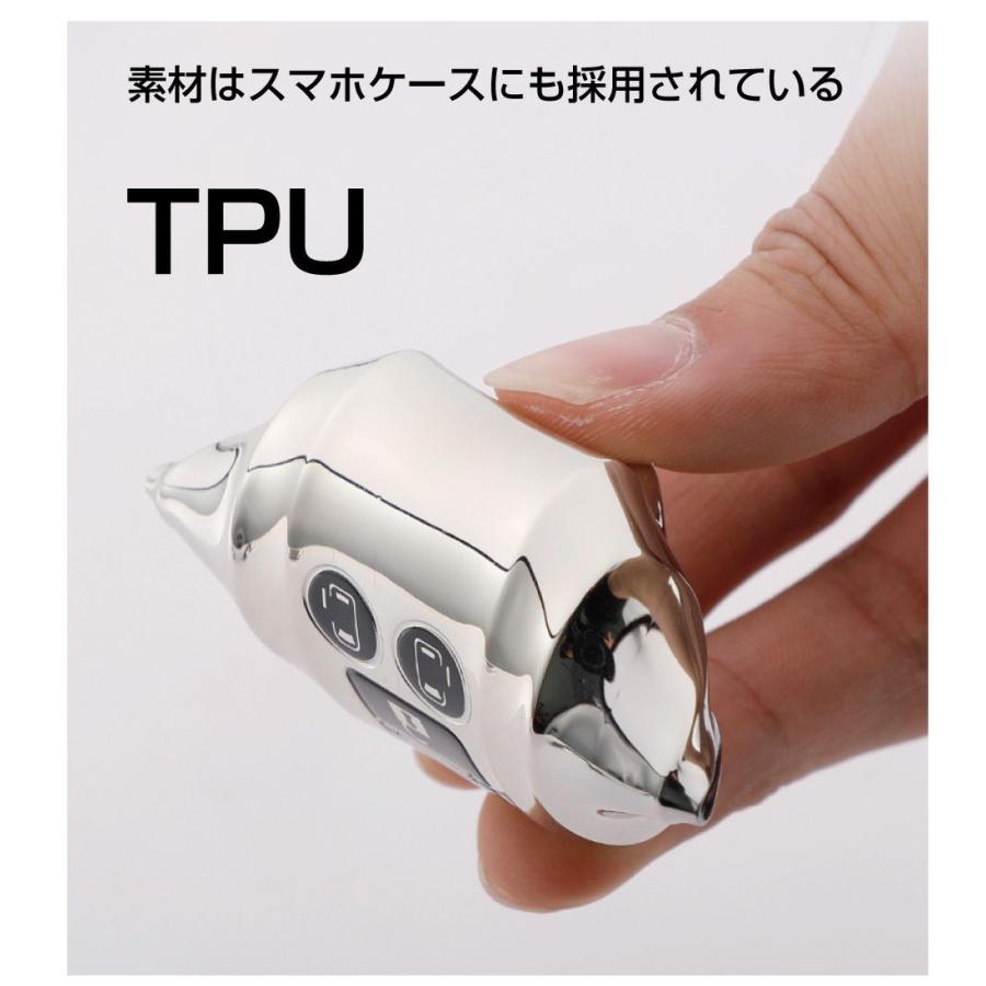 スズキ キーケース スマートキーケース SUZUKI スマートキーカバー タイプE ボタンマーク入 全4色 KC6-SZE メール便(ネコポス)送料無料|gracetrim2|02