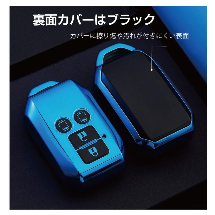 スズキ キーケース スマートキーケース SUZUKI スマートキーカバー タイプE ボタンマーク入 全4色 KC6-SZE メール便(ネコポス)送料無料|gracetrim2|06