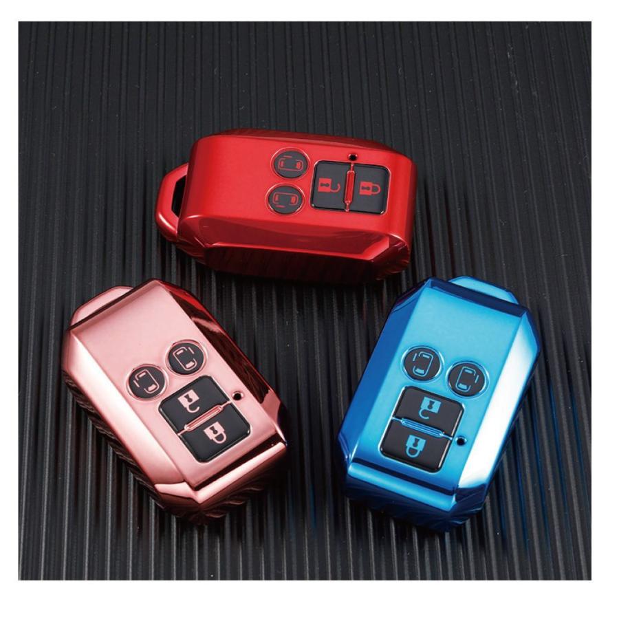 スズキ キーケース スマートキーケース SUZUKI スマートキーカバー タイプE ボタンマーク入 全4色 KC6-SZE メール便(ネコポス)送料無料|gracetrim2|08