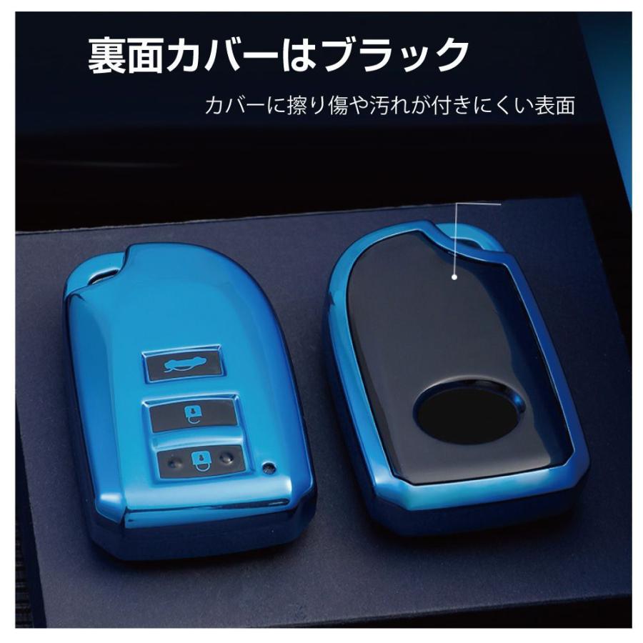 スマートキーケース キーケース ハイエース 200系 TOYOTA スマートキーカバー タイプG ボタンマーク入 全4色 KC6-TYG メール便(ネコポス)送料無料｜gracetrim2｜06