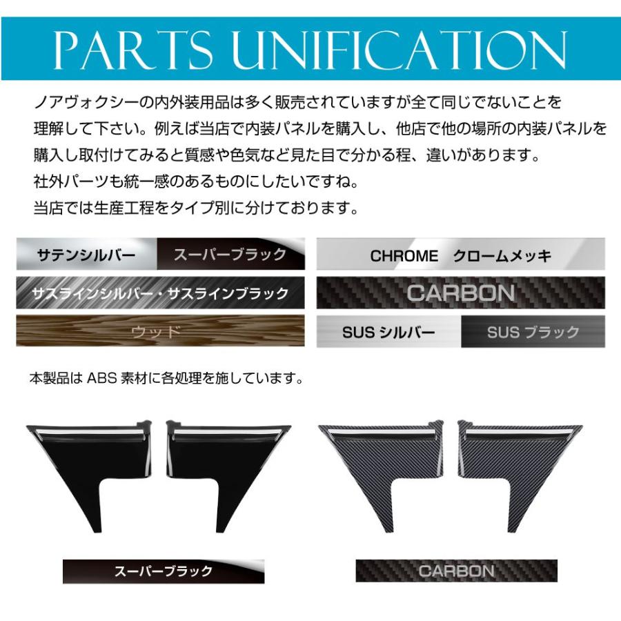 90系 ヴォクシー ノア スライドドアインナーパネル 2pcs 全2色
