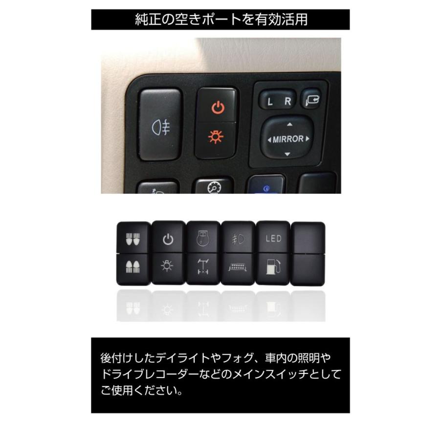 スイッチホールカバー スイッチ増設 トヨタ車系 T02-SWタイプ スイッチホール 増設用 Wポートスイッチ 全6タイプ PO-T02-WS メール便(ネコポス)送料無料|gracetrim2|02
