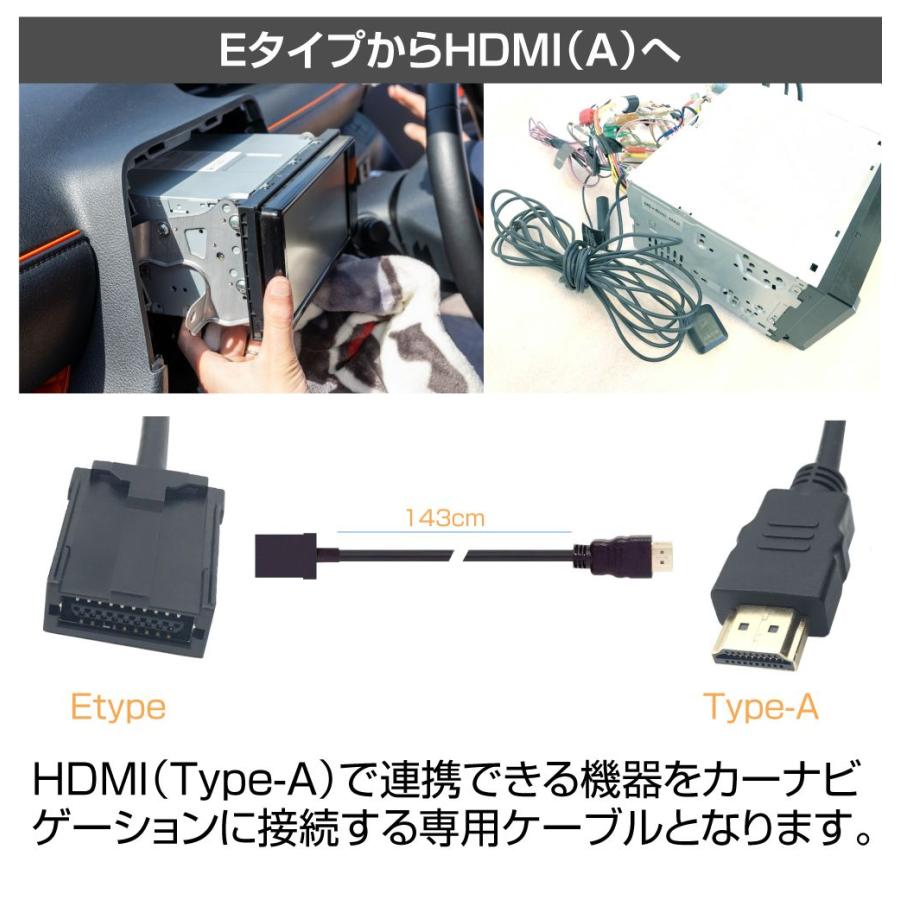 ナビ HDMI ケーブル HDMI変換ケーブル（Eタイプ／TYPE−A）純正